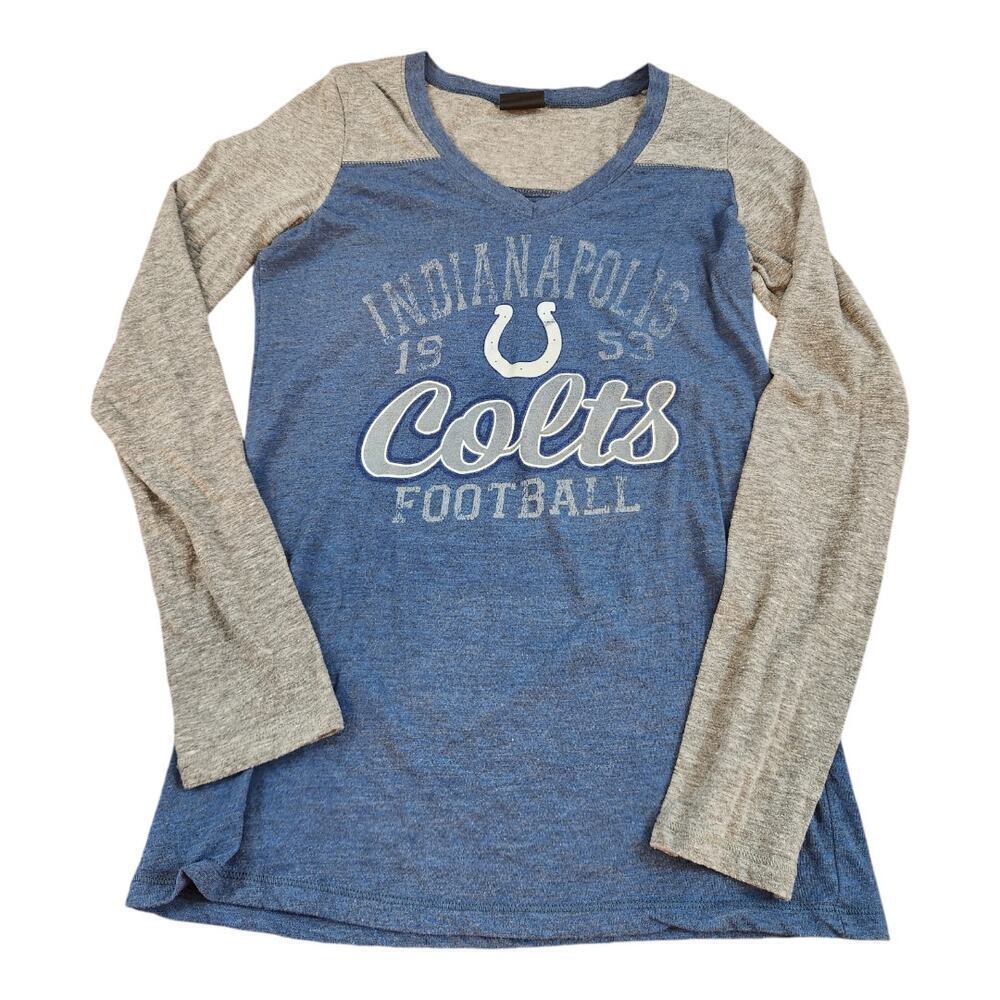 Indianapolis colts NFL fan team apparel womens long sleeve shirt sports football